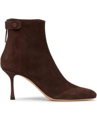 Francesco Russo - R1B830 Suede Ankle Boots - Lyst