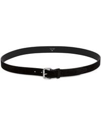 The Row - Geo Suede Belt - Lyst
