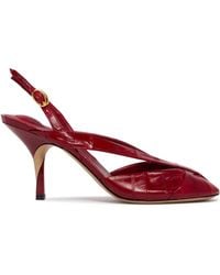 Jacquemus - Leather Poisson Slingback Pumps - Lyst