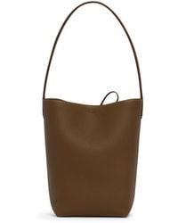 The Row - Borsa N/S Park Tote Piccola Marrone - Lyst