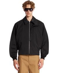 Bottega Veneta - Cotton-Blend Bomber Jacket - Lyst