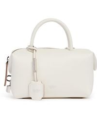 Max Mara - Holdall Small Leather Bauletto Bag - Lyst