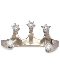 Panconesi - Armour Diamond Hand Bracelet - Lyst