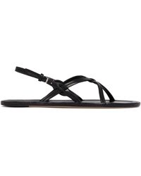 The Row - Thin Cross Sandals - Lyst