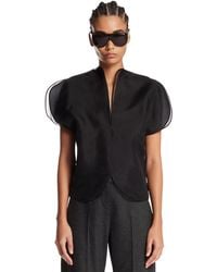 KHAITE - Silk Briar Top - Lyst