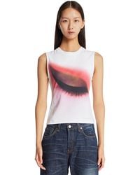 Alexander Wang - Eye-Print Top - Lyst