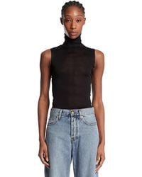 Diana Milkanova Studio - Sheer Silk Top - Lyst