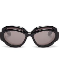 Balenciaga - Superbusy Round Sunglasses - Lyst