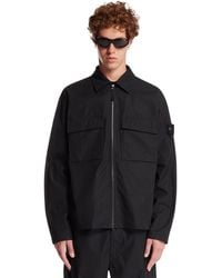 Stone Island - 1200018 Ghost Cotton Overshirt - Lyst