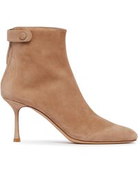 Francesco Russo - R1B830 Suede Ankle Boots - Lyst