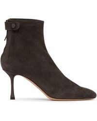 Francesco Russo - R1B830 Suede Ankle Boots - Lyst