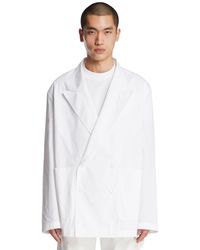 Dries Van Noten - Unlined Double-Breasted Blazer - Lyst