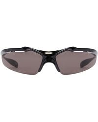 Balenciaga - Occhiali Da Sole Turbo D-Frame Neri - Lyst