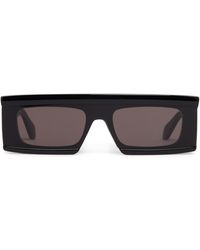Alaïa - Rectangular Shield Sunglasses - Lyst