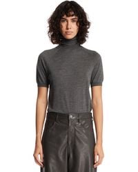Petar Petrov - Wool Top - Lyst