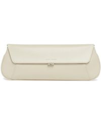 AMINA MUADDI - Leather Ami Clutch - Lyst