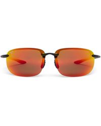 Maui Jim - Occhiali Da Sole Ho'Okipa Xlarge Neri - Lyst