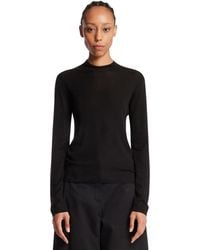 The Row - Silk Top - Lyst