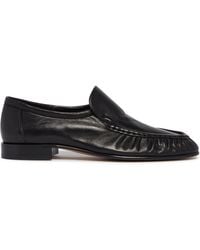The Row - Two Suede Soft Loafers - Lyst