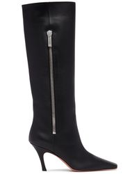 AMINA MUADDI - Mona 80 Leather Boots - Lyst