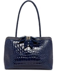 The Attico - Python-Print Leather L'Altra Di Milano Bag - Lyst