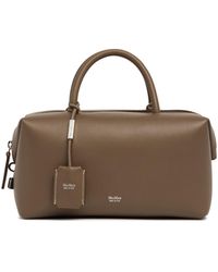Max Mara - Taupe Holdall Medium Bauletto Bag - Lyst