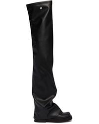 The Attico - Robin Otk Flat Thigh-High Boots - Lyst