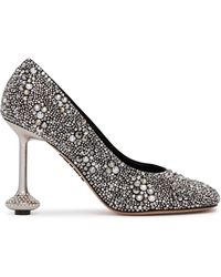 Loewe - Strass Toy Pumps - Lyst