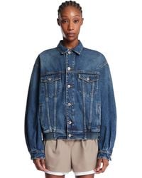 ARMARIUM - Vanni Denim Bomber Jacket - Lyst