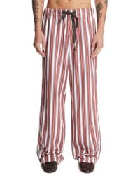 Sanderlak - Boardroom Striped Oversized Trousers - Lyst