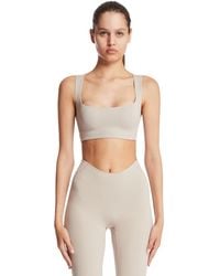 Nike - Skims Studio Stretch Square-Neck Top - Lyst