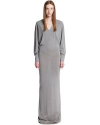 ARMARIUM - Wool And Cashmere Long Dress - Lyst