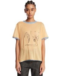 Adrian Cashmere - Symbiosis Cashmere T-Shirt - Lyst