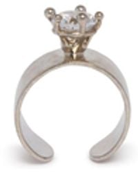 Panconesi - Armour Diamond Ring - Lyst