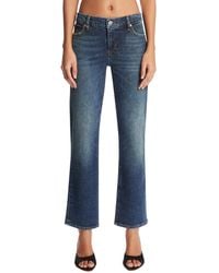 FRAME - X Alexandra Leclerc Cigarette Jeans - Lyst