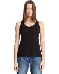 The Row - Silk, Linen And Cashmere Top - Lyst