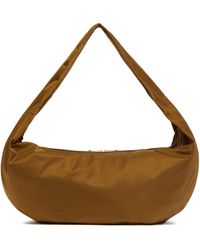 KHAITE - Borsa Olivia Hobo Extra Large Marrone - Lyst
