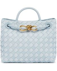 Bottega Veneta - Suede Small Andiamo Bag - Lyst