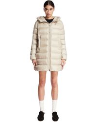 Moncler - Suyenne Hooded Midi Down Jacket - Lyst