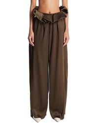 KHAITE - Kira Silk Trousers - Lyst