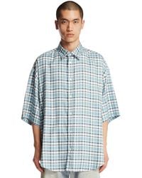 Acne Studios - Checked Button-Up Shirt - Lyst