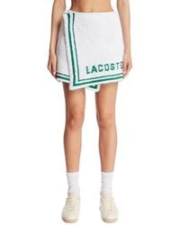 Lacoste - Boucle Knit Mini Skirt - Lyst