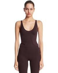 Nike - Skims Studio Stretch Deep-Neck Top - Lyst