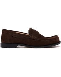 Loewe - Campo Suede Loafers - Lyst