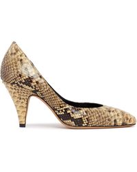 Jude - Haze Python-Print Leather Pumps - Lyst