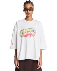 Willy Chavarria - Oversized Logo T-Shirt - Lyst