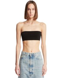 Maison Margiela - Strapless Bandeau Top - Lyst