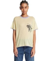 Adrian Cashmere - Symbiosis Cashmere T-Shirt - Lyst