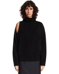 ARMARIUM - Shoulder Cut-Out Sweater - Lyst