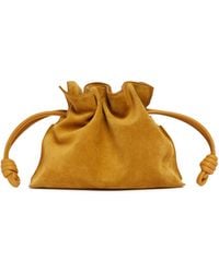 Loewe - Ochre Medium Flamenco Clutch Bag - Lyst